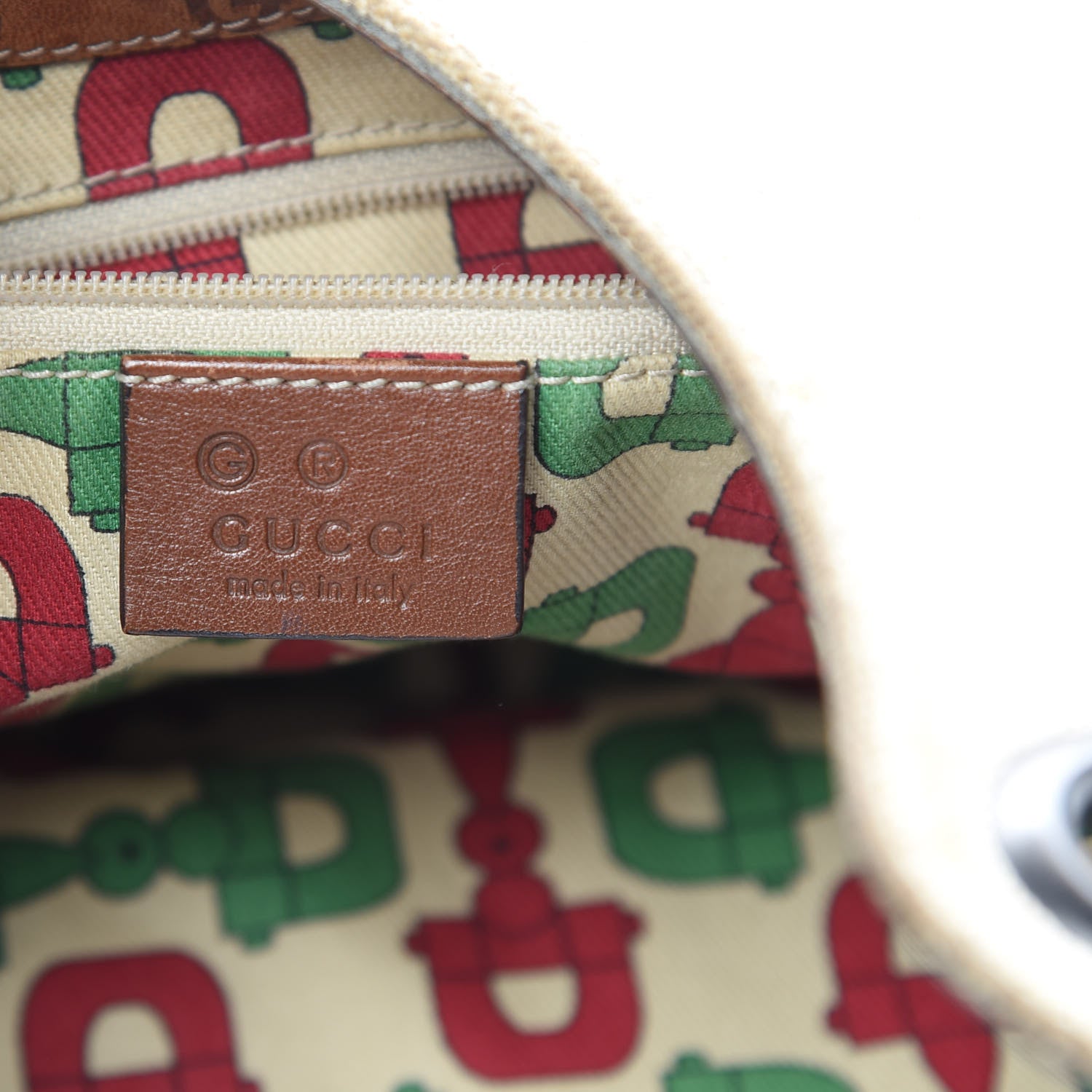 Gucci Canvas Guccissima Hobo Beige 6 of 19
