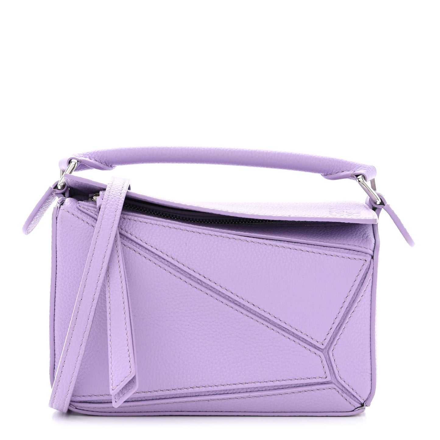 Calfskin Mini Puzzle Bag Light Mauve