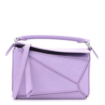 Loewe Calfskin Mini Puzzle Bag Light Mauve 1 of 11