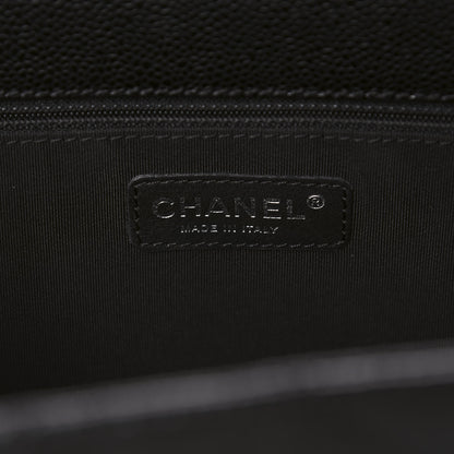 Chanel Caviar Quilted Grand Shopping Tote GST Black 8 of 10