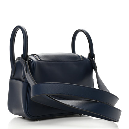 Hermes Swift Verso Mini Lindy 20 Bleu Navy Bleu Frida 3 of 11