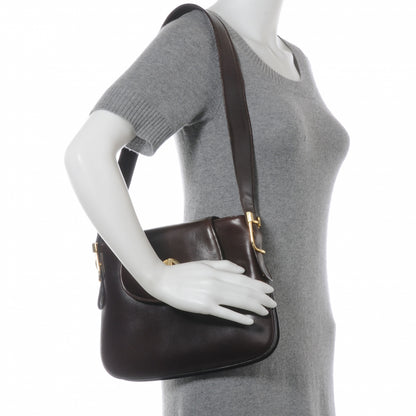 Gucci Calfskin 1973 Shoulder Bag Brown 2 of 6