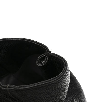 Chanel Glazed Calfskin East West Modern Chain Tote Black 15 of 15