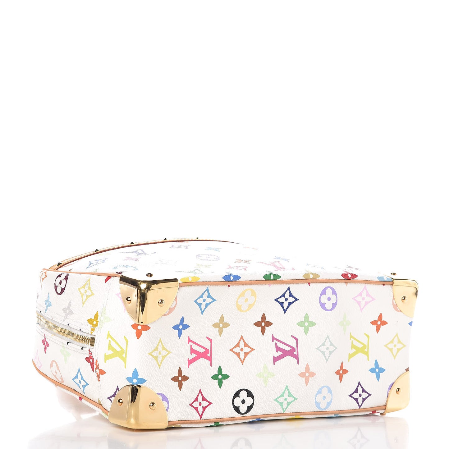 Monogram Multicolor Trouville White