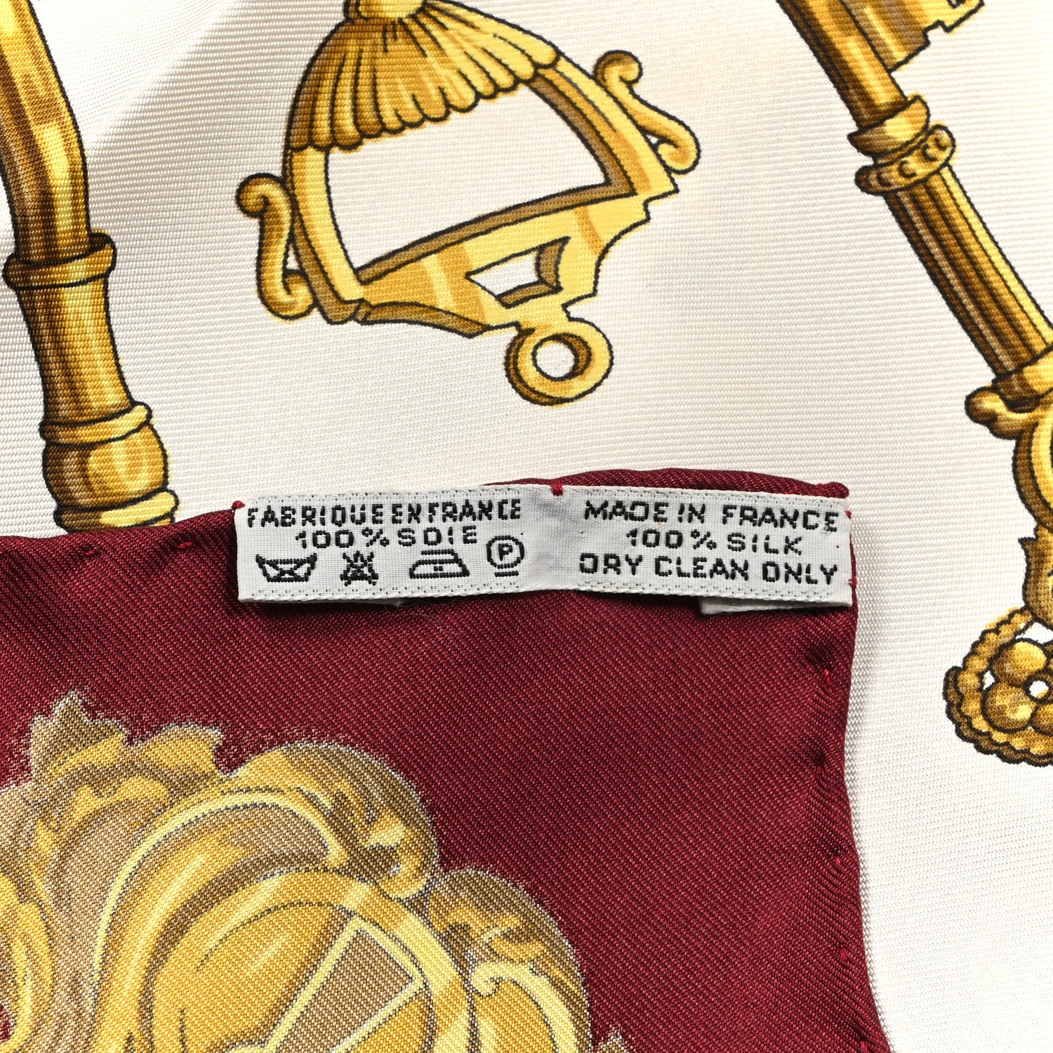 Hermes Silk Keys Les Cles Scarf 90 1834457 – FASHIONPHILE