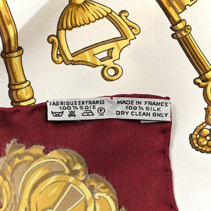Hermes Silk Keys Les Cles Scarf 90 2 of 6