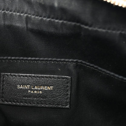 Saint Laurent Calfskin Matelasse Monogram Lou Camera Bag Dark Beige 6 of 12