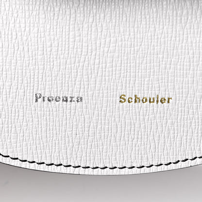 Proenza Schouler Calfskin Mini Buckle Crossbody Bag White 8 of 11