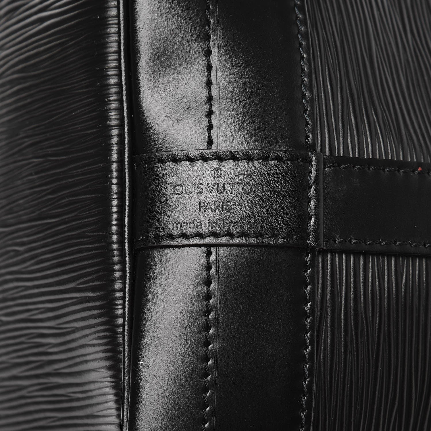 Louis Vuitton Epi Noe Black 6 of 9