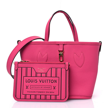 Louis Vuitton Monogram Neverfull Inside Out Bandouliere BB Rose Pondichery 3 of 11