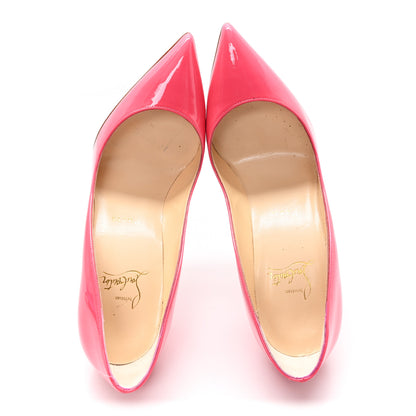 Christian Louboutin Patent Pigalle Follies 100 Pumps 36.5 Pinky 2 of 9