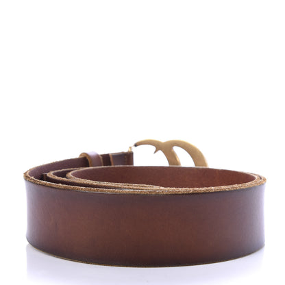Gucci Faded Calfskin Double G 40mm Belt 90 36 Cuir 2 of 5