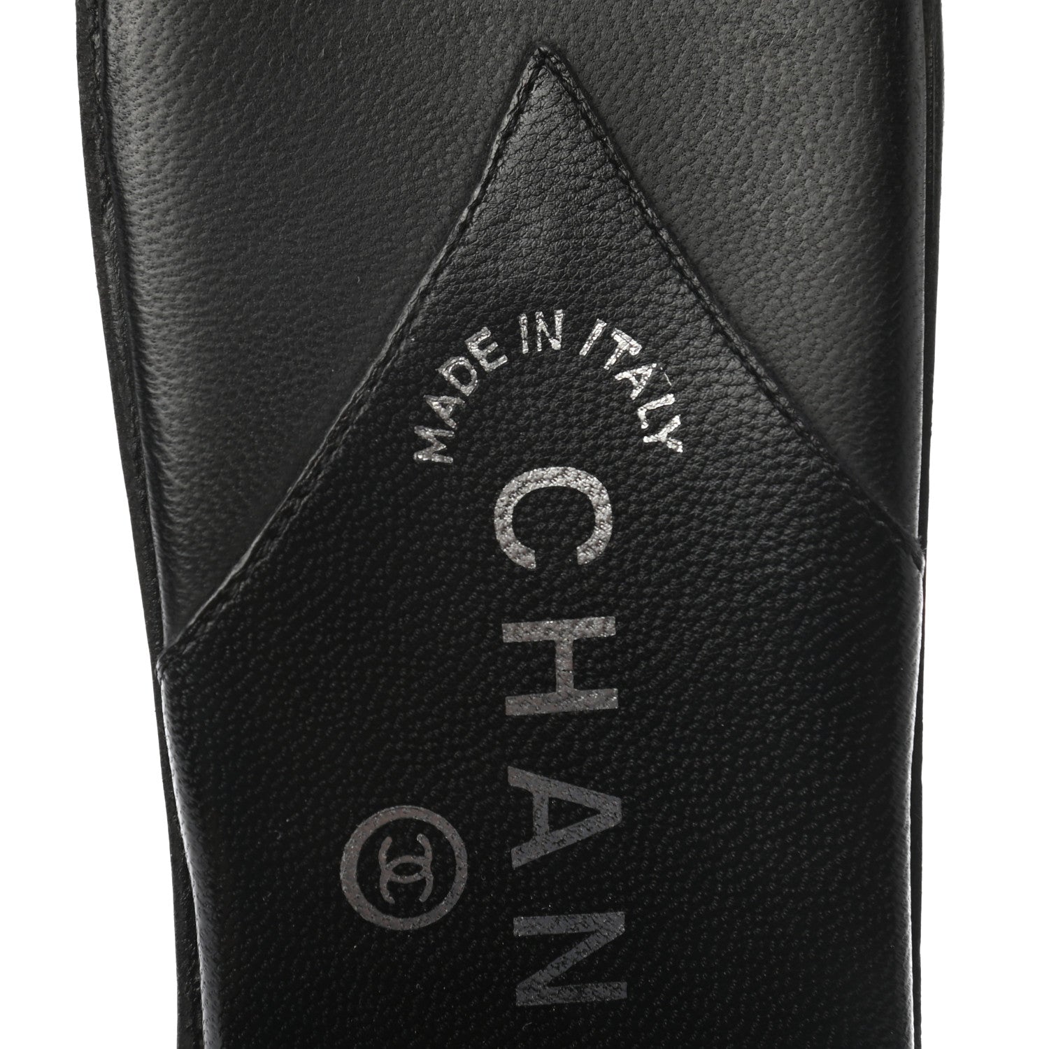 Chanel Lambskin CC Sandal Mules 40 Black 7 of 12