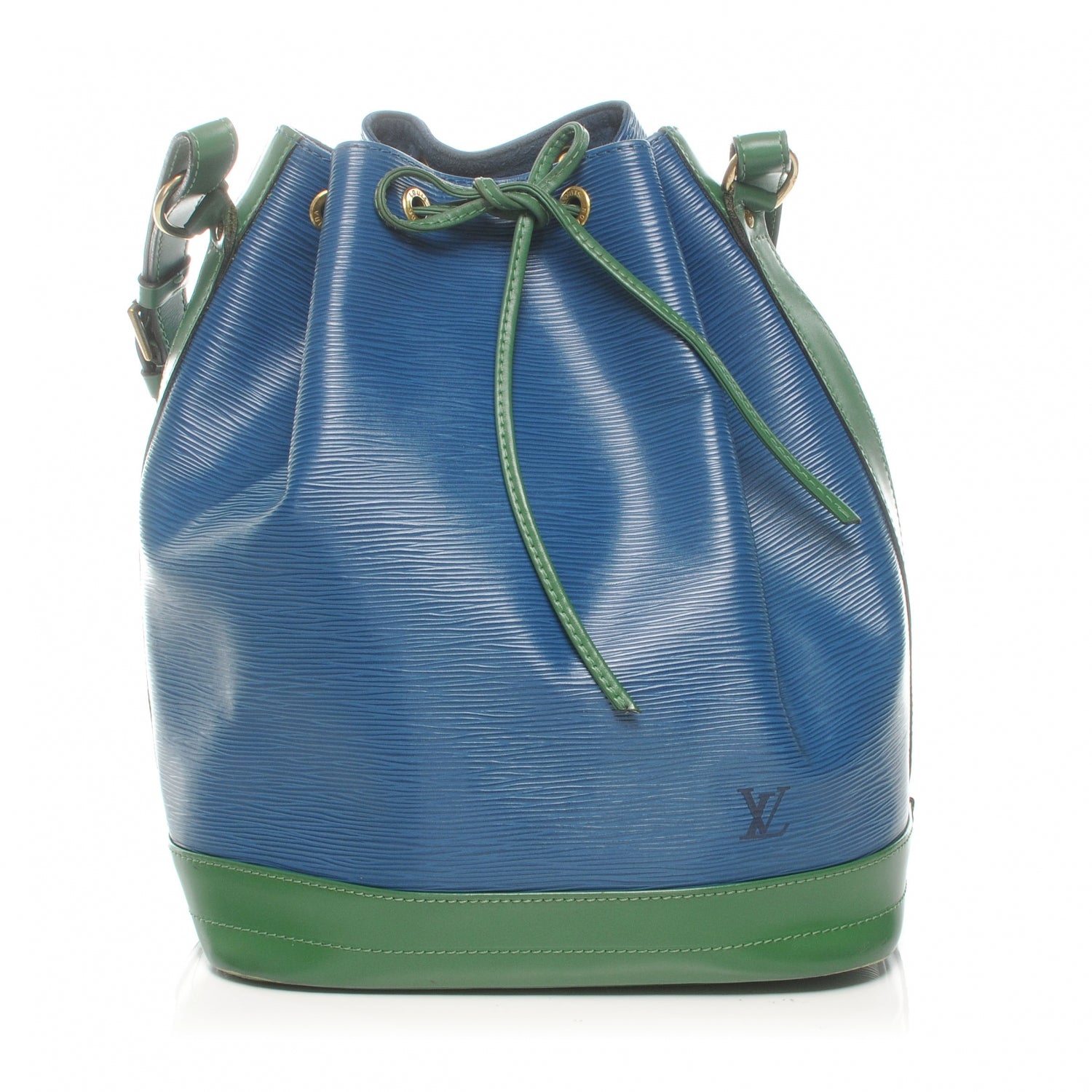 Louis Vuitton Epi Large Noe Blue Green 1 of 9