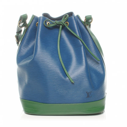 Louis Vuitton Epi Large Noe Blue Green 1 of 9