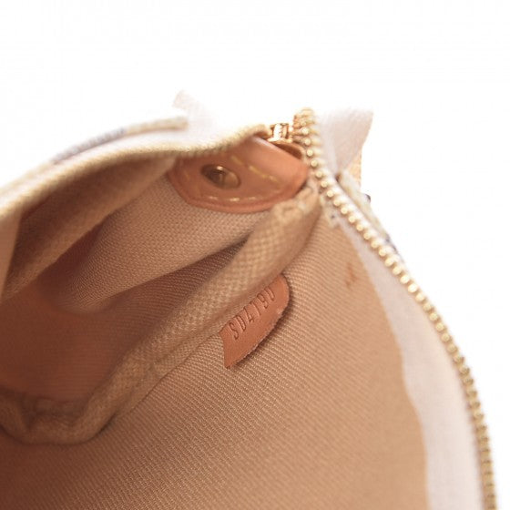 Louis Vuitton Damier Azur Eva Clutch 7 of 7