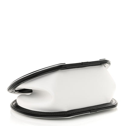 Louis Vuitton Calfskin Around Me PM White Black 4 of 11