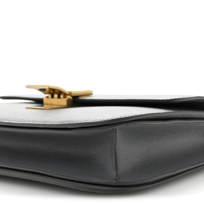 Celine Liege Calfskin Medium Classic Box Flap Bag Grey 10 of 12
