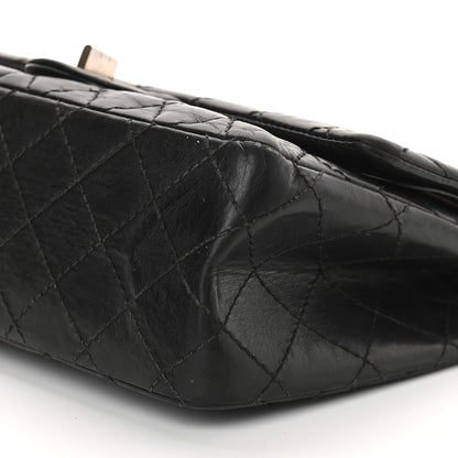 Chanel Aged Calfskin Quilted 2.55 Reissue 225 Flap Black 9 of 14