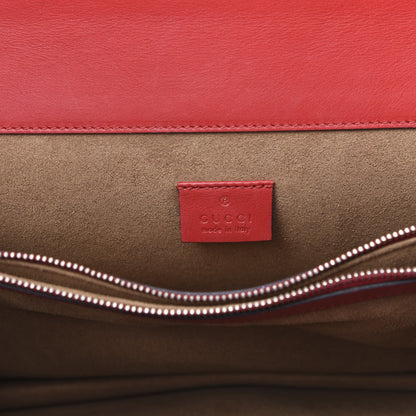 Gucci GG Supreme Monogram Arabesque Medium Dionysus Shoulder Bag Hibiscus Red 7 of 8