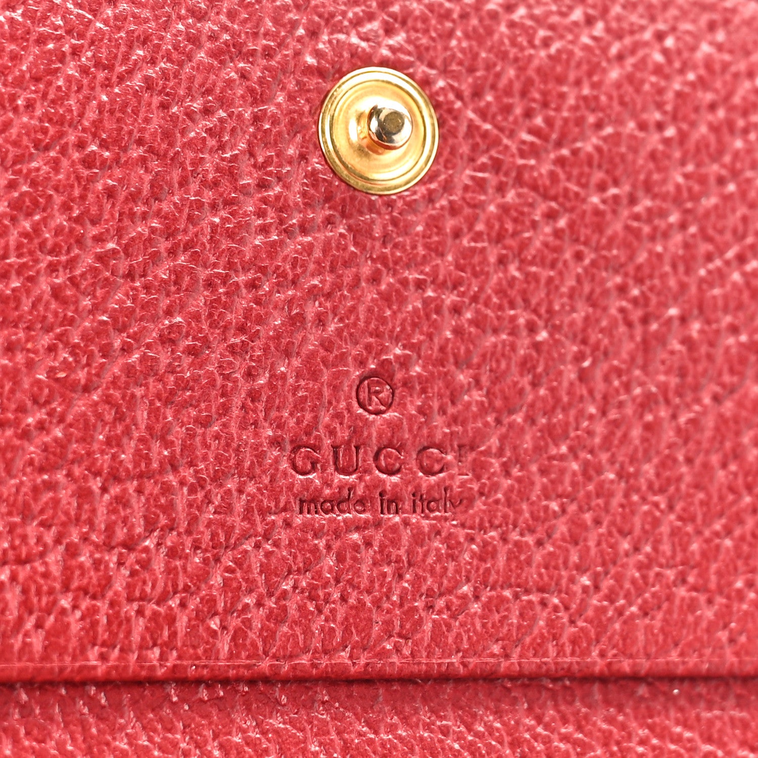 Gucci GG Supreme Monogram Flora Web Ophidia Card Case Red 7 of 9