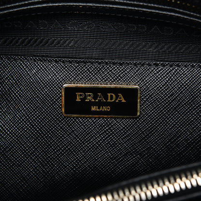 Prada Saffiano Lux Medium Promenade Tote Black 6 of 10
