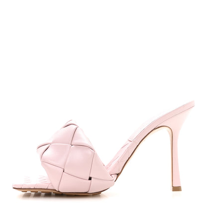 Bottega Veneta Nappa Maxi Intrecciato Lido 90mm Mule Sandals 41 Magnolia 1 of 7