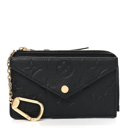 Louis Vuitton Empreinte Recto Verso Card Holder Black 1 of 6