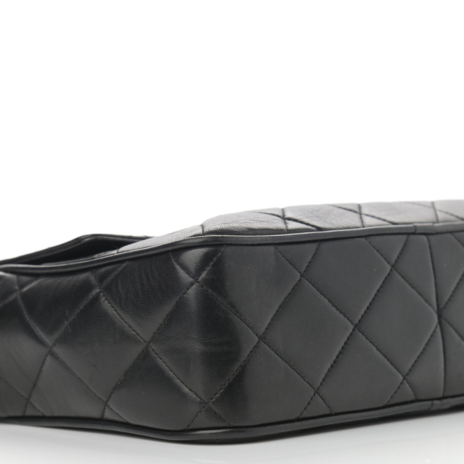 Chanel Lambskin Quilted Tassel Flap Camera Case Black 4 of 17