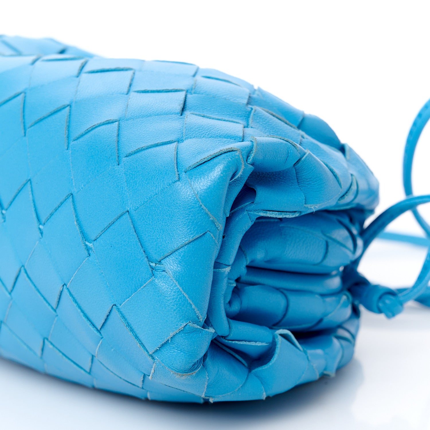 Bottega Veneta Nappa Intrecciato The Mini Pouch Swimming Pool 10 of 10