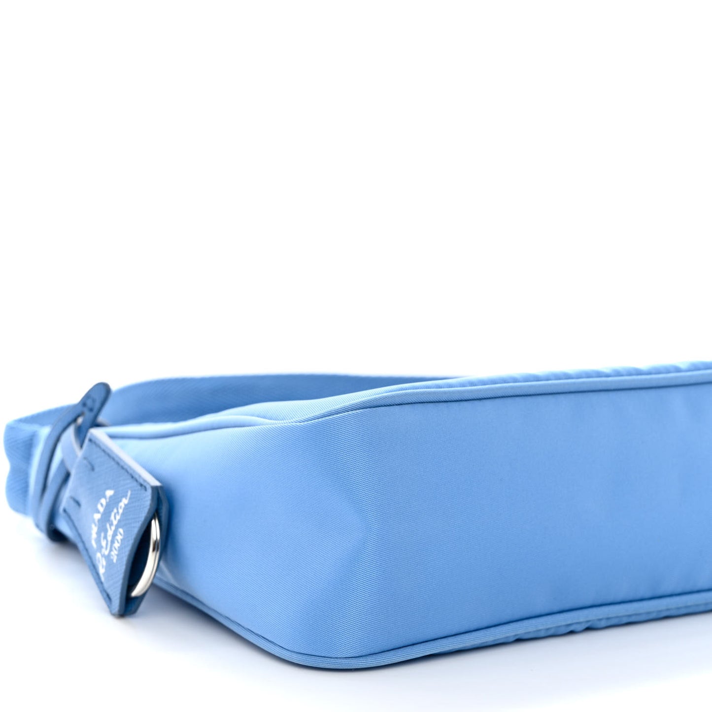 Re-Nylon Saffiano Mini Re-Edition 2000 Bag Pervinca