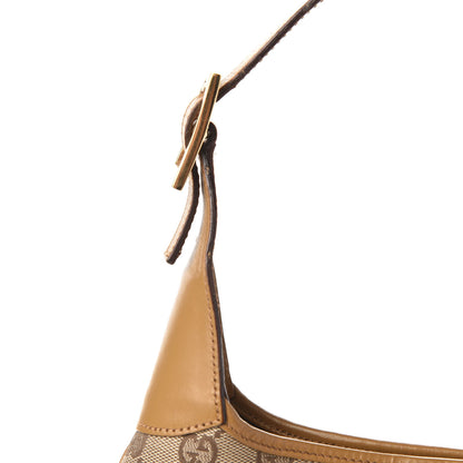 Gucci Monogram Web Jackie O Hobo Tan 10 of 13