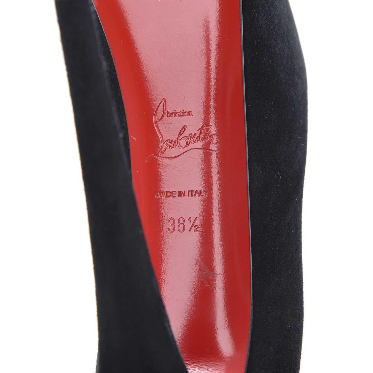 Suede Daffodile 160 Pumps Black 38.5