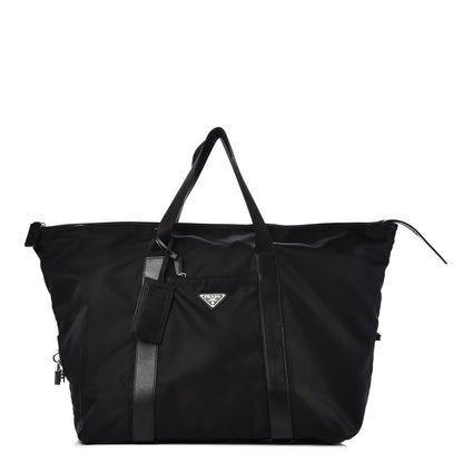 Prada Tessuto Nylon Weekender Black 1 of 9