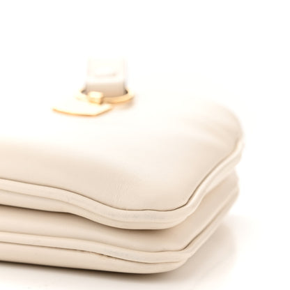 Gucci Vitello Palmellato Lux Arli Top Handle Bag White 11 of 11