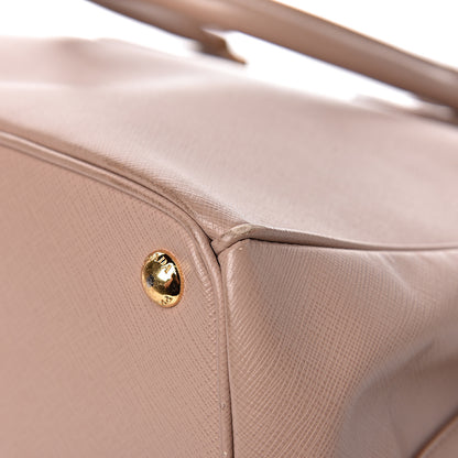 Prada Saffiano Medium Galleria Double Zip Tote Cammeo 13 of 14