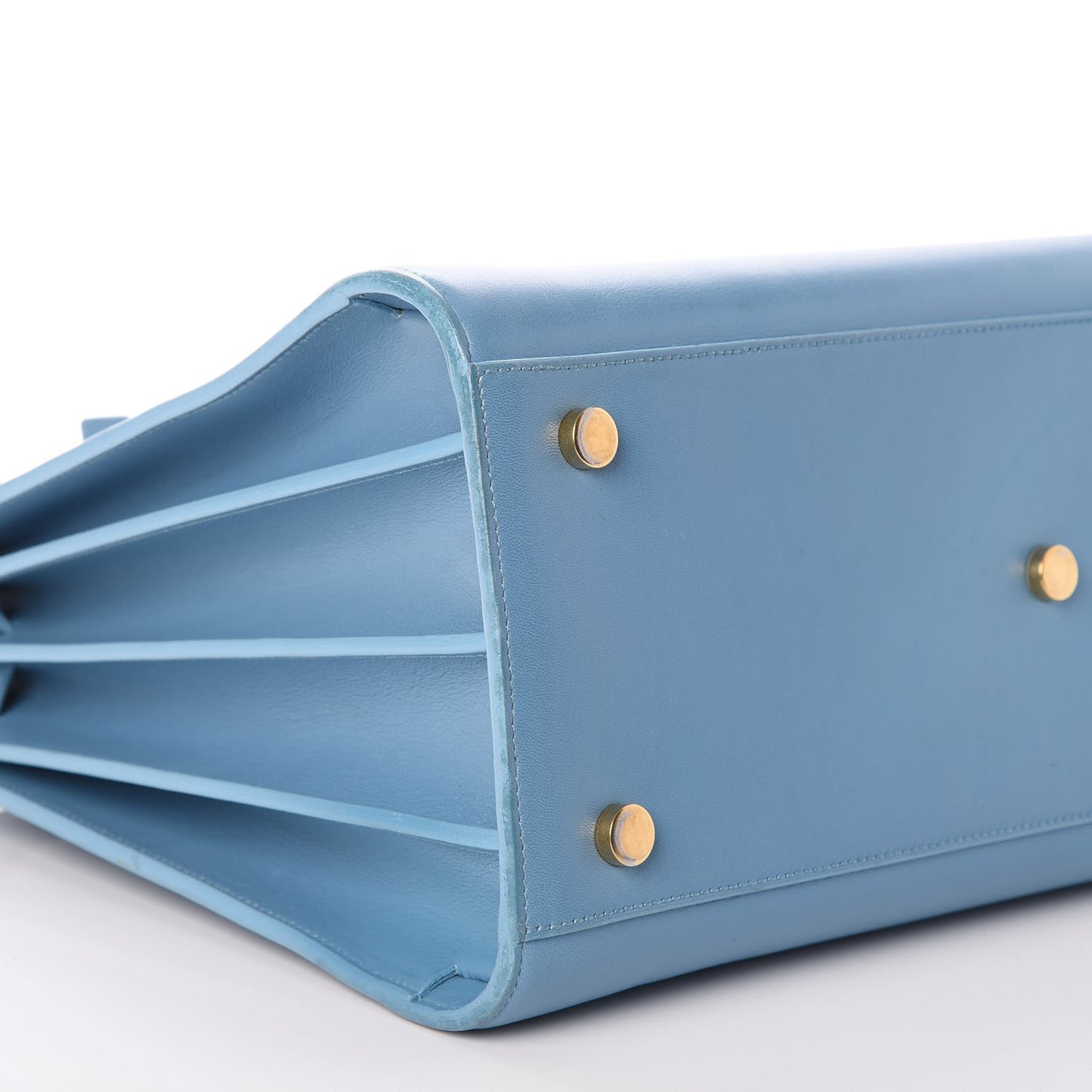 Calfskin Small Sac De Jour Light Blue