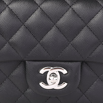 Chanel Caviar Quilted Mini Rectangular Flap Black 9 of 9