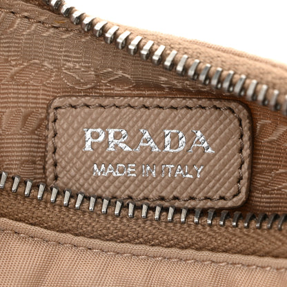 Prada Tessuto Nylon Saffiano Mini Re-Edition 2000 Shoulder Bag Cammeo 6 of 10