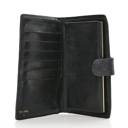 Chanel Caviar Timeless CC French Wallet Black 4 of 8