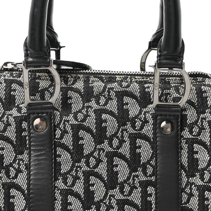 Christian Dior Monogram Boston Black 8 of 10
