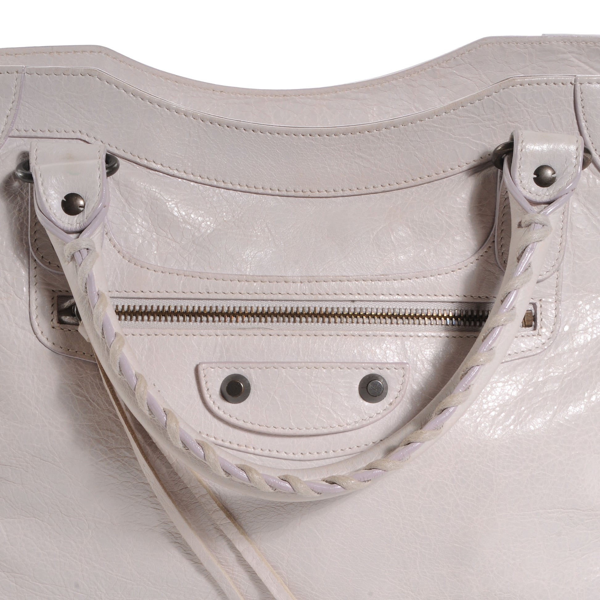 Balenciaga Agneau Classic Hardware Velo Nacre 8 of 9