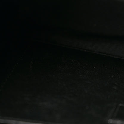 Saint Laurent Grain De Poudre Textured Mixed Matelasse Triquilt Medium Monogram Satchel Black 11 of 13