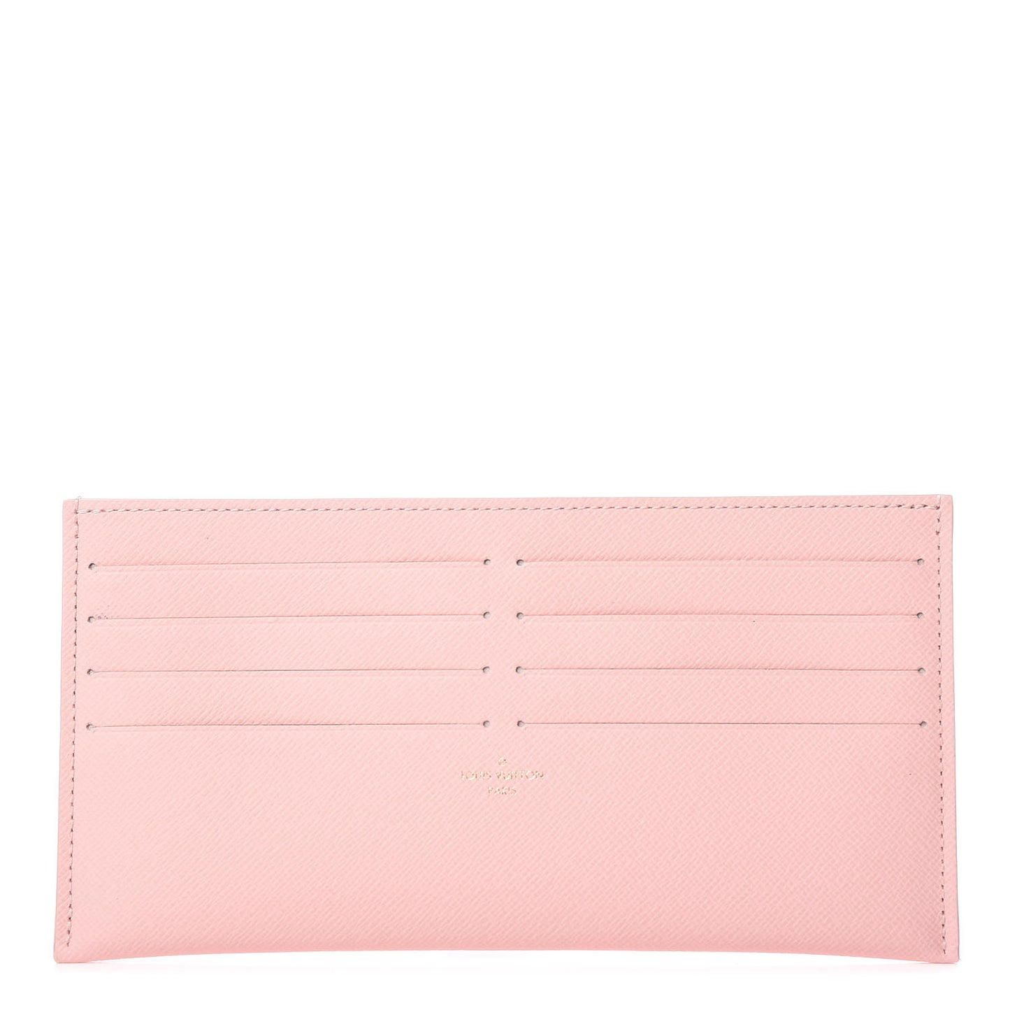 Calfskin Felicie Card Holder Insert Rose Ballerine