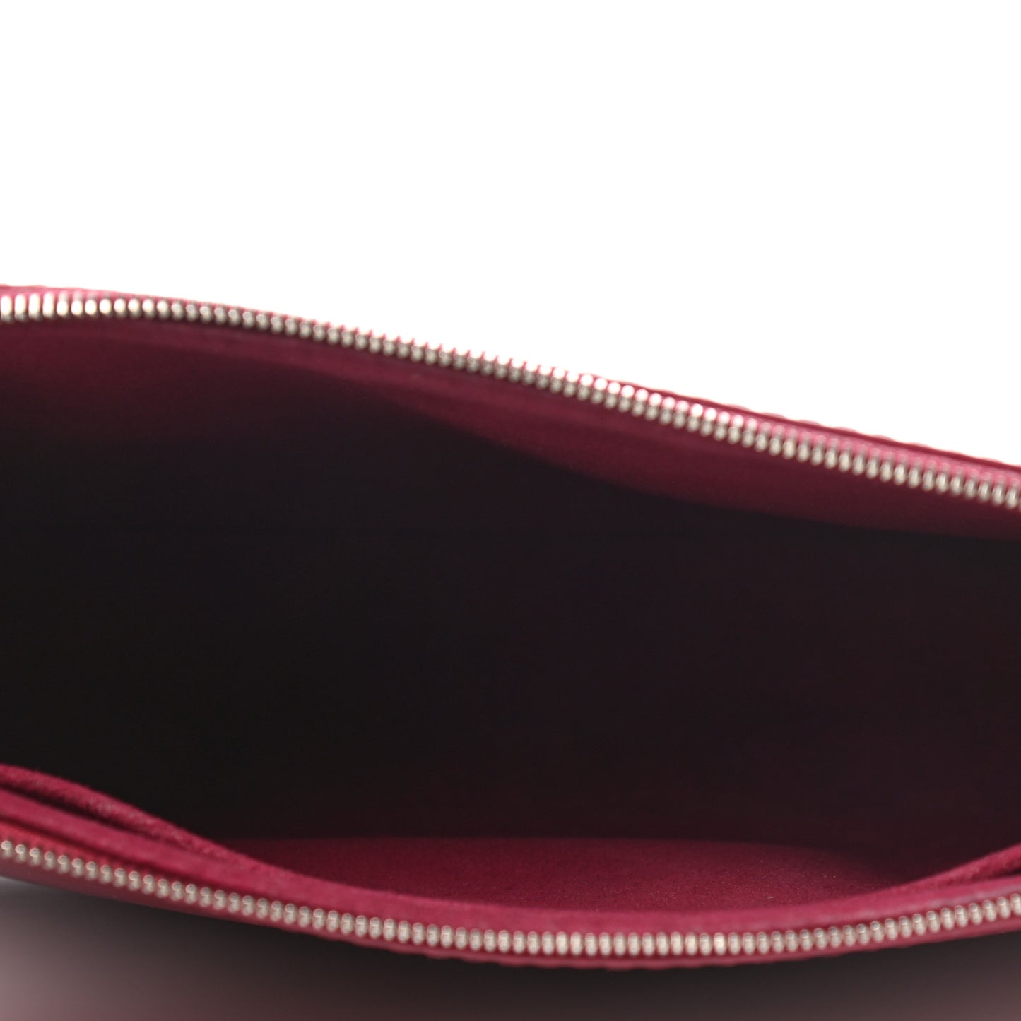 Epi Pochette Accessories NM Fuchsia