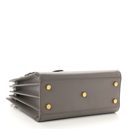 Saint Laurent Calfskin Baby Sac de Jour Fog 3 of 11