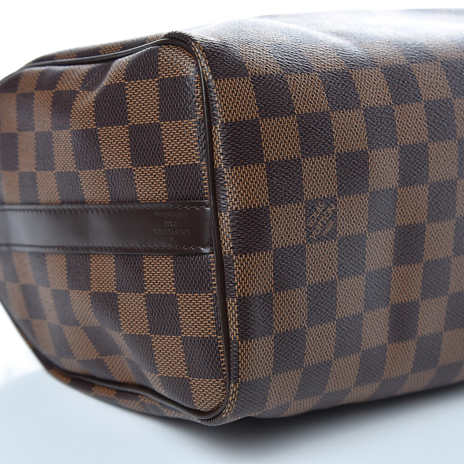 Louis Vuitton Damier Ebene Speedy Bandouliere 25 7 of 10