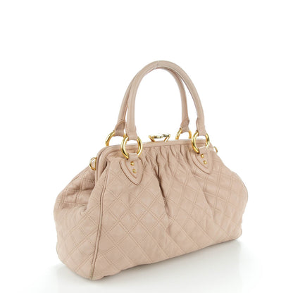 Marc Jacobs Calfskin Quilted Stam Blush 3 of 11
