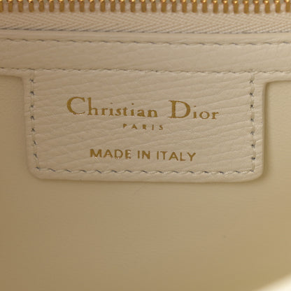 Christian Dior Lambskin Cannage Medium Dior Bag Ivory 6 of 12