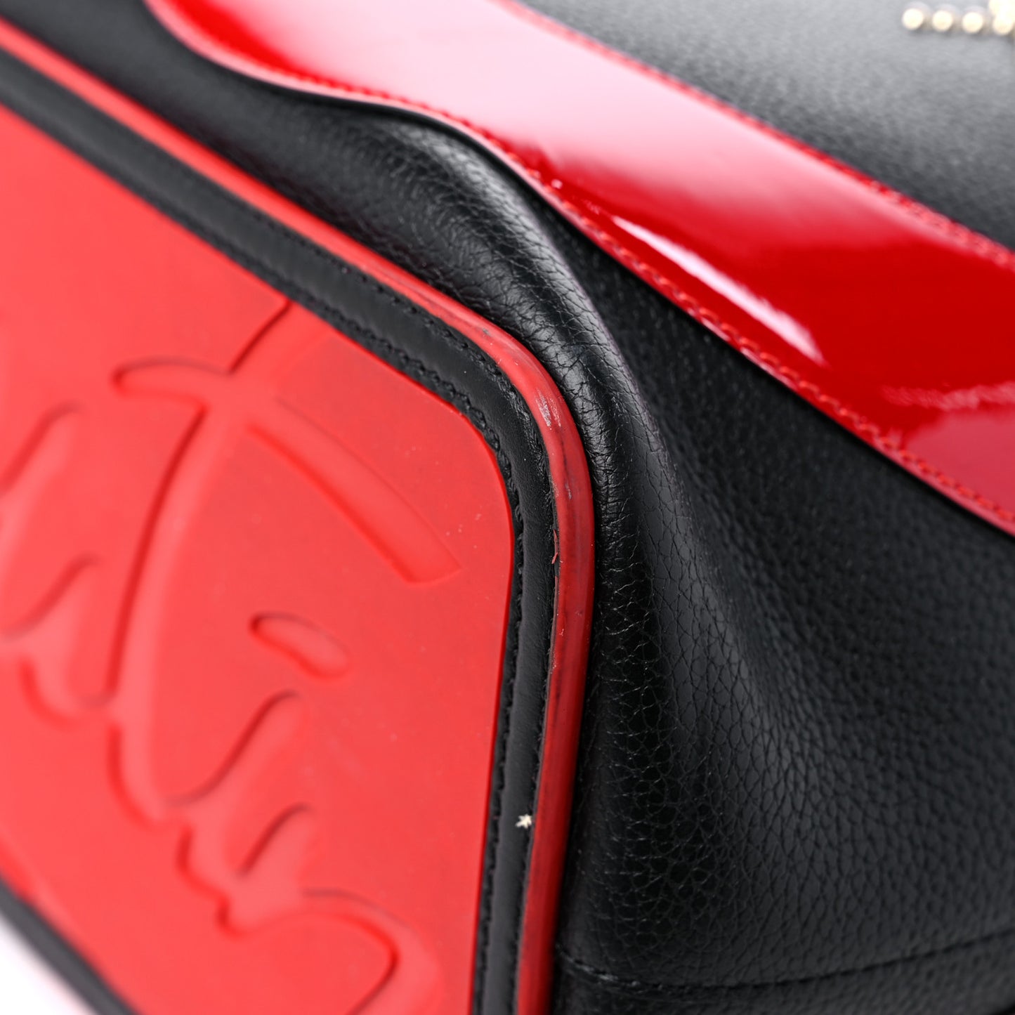 Calfskin Cabata Love Empire Paris Tote Black